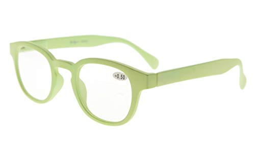 Eyekepper Fleck Regenbogen Lesebrille mit Federscharniere für Damen - Hellgrün +1,50 von Eyekepper