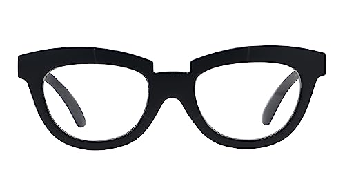 Eyekepper Halbmond Lesebrille für Damen Große Lesehilfe Frauen - Schwarz +0.75 von Eyekepper