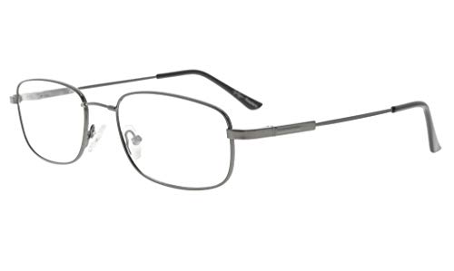 Eyekepper Herren Damen Lesen Gläser Bendable Titanium Erinnerung Leser (Gunmetal,+0.75) von Eyekepper