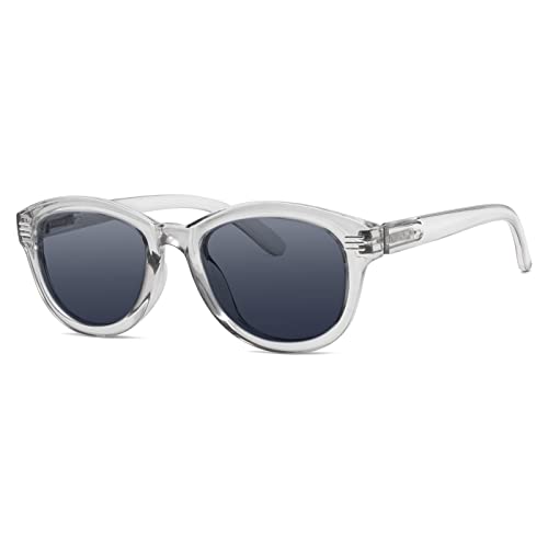 Eyekepper Katzenauge Lesebrille - Übergroße Stilvolle Lesehilfe für Damen - Graue Gläser +1.75 von Eyekepper