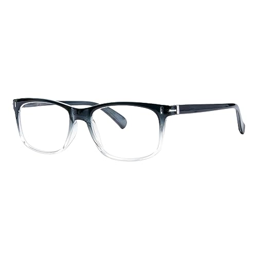 Eyekepper Modisch Retro Lesebrille mit Qualität Quadrat Gläsern Federscharniere Brille Damen und Herren von Eyekepper