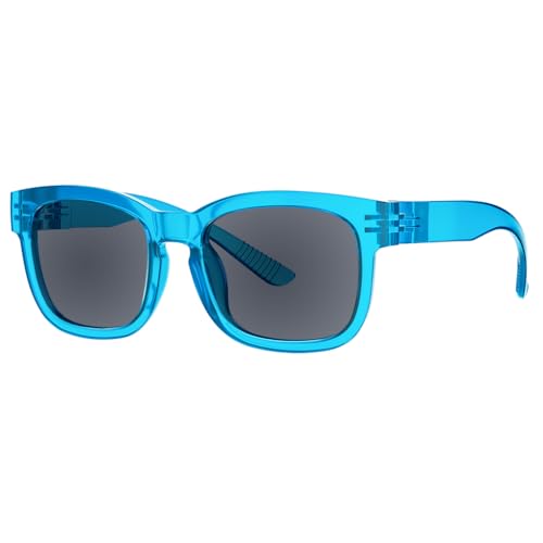Eyekepper Quadratische polarisierte Sonnenbrille Frauen Metalllos Schraubenlos - Blau von Eyekepper