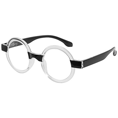 Eyekepper Runde Lesebrille Damen Lesehilfe im Oprah-Stil -Schwarz +2.00 von Eyekepper