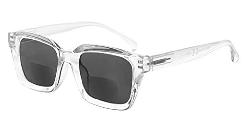 Eyekepper Stilvolle Bifokale Sonnenbrillen - Übergroße Brillen mit Quadratischem Design für Damen Eyekepper Stilvolle Bifokale Sonnenbrillen - Übergroße Brillen mit Quadratischem Design für Damen von Eyekepper