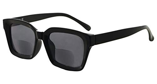Eyekepper Stilvolle Damen Bifokale Sonnenbrillen - Übergroße Brillen mit Quadratischem Design für Damen von Eyekepper
