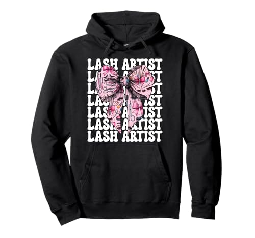 Lash Artist Lash Tech Wimperntechniker Mädchen Mama Kokette Pullover Hoodie Lash Artist Lash Tech Wimperntechniker Mädchen Mama Kokette Pullover Hoodie von Eyelash Lash Stylist Artist Coquette Bow Gifts