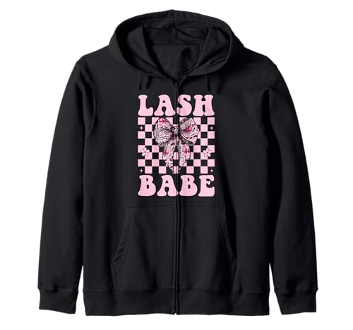 Lash Babe Lash Tech Wimperntechniker Mädchen Kokette Schleife Kapuzenjacke Lash Babe Lash Tech Wimperntechniker Mädchen Kokette Schleife Kapuzenjacke von Eyelash Lash Stylist Artist Coquette Bow Gifts