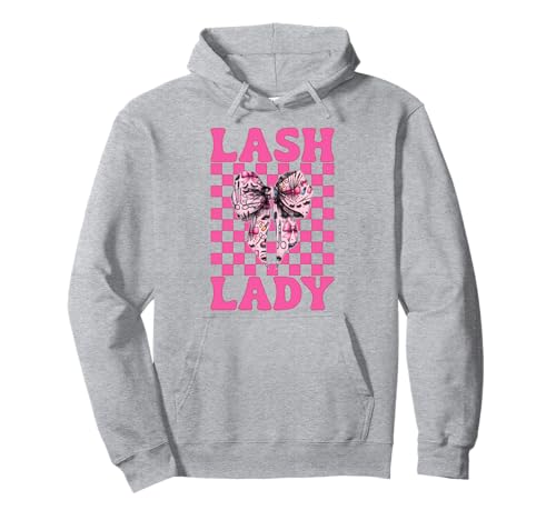 Lash Lady Lash Tech Wimperntechniker Mädchen Mama Kokette Pullover Hoodie von Eyelash Lash Stylist Artist Coquette Bow Gifts