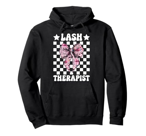 Lash Therapist Lash Tech Wimperntechniker Mädchen Mama Pullover Hoodie Lash Therapist Lash Tech Wimperntechniker Mädchen Mama Pullover Hoodie von Eyelash Lash Stylist Artist Coquette Bow Gifts