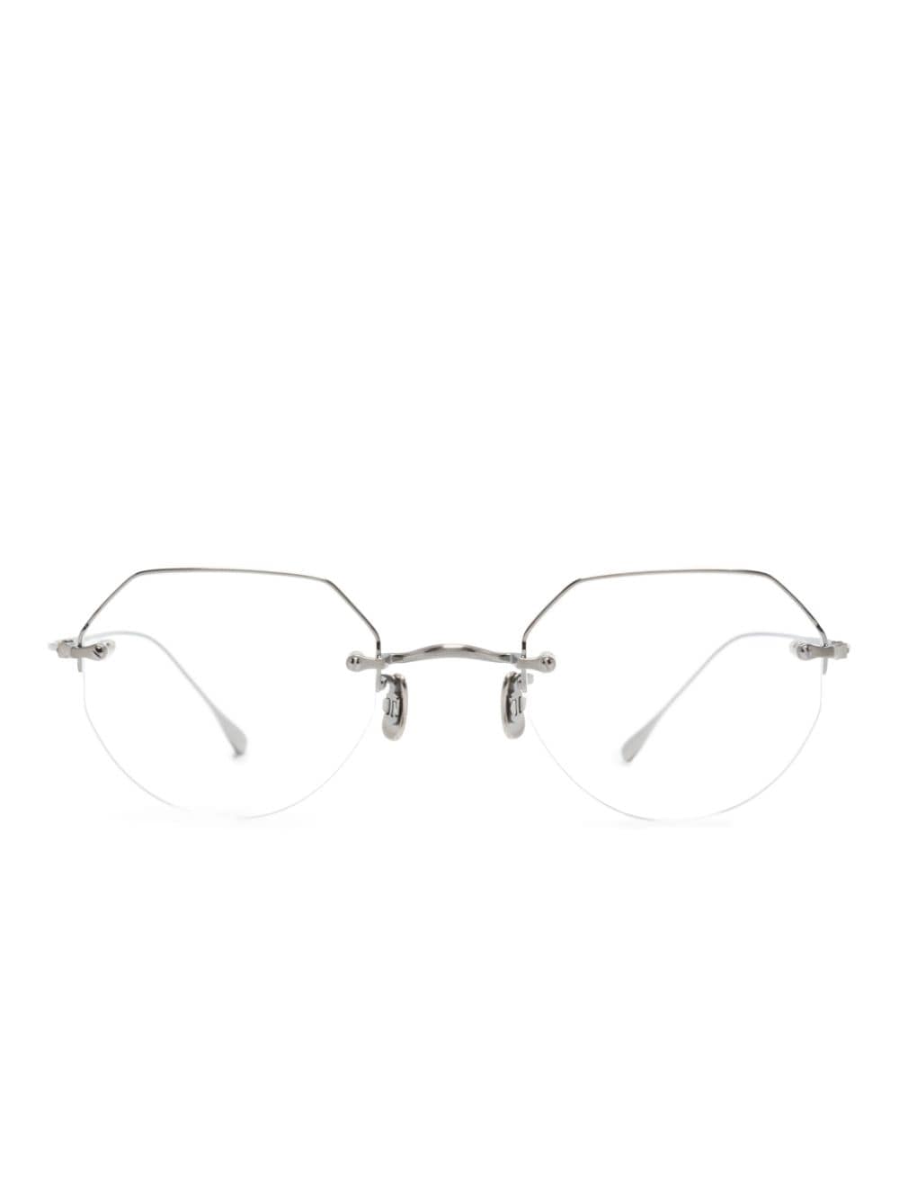 Eyevan7285 189 Brille mit geometrischem Gestell - Grau von Eyevan7285