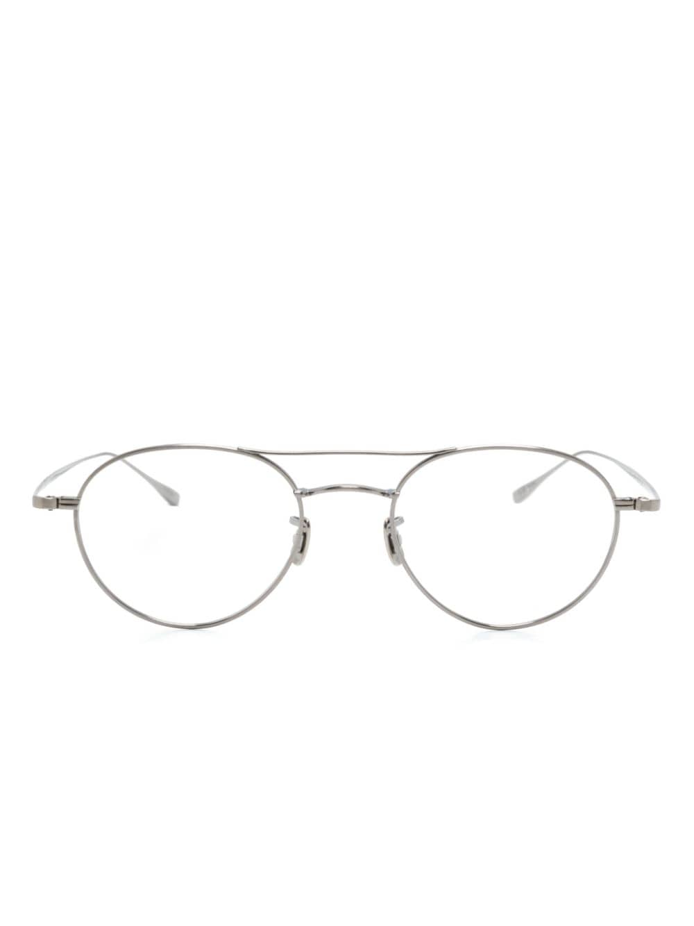 Eyevan7285 Brille mit rundem Gestell - Silber von Eyevan7285