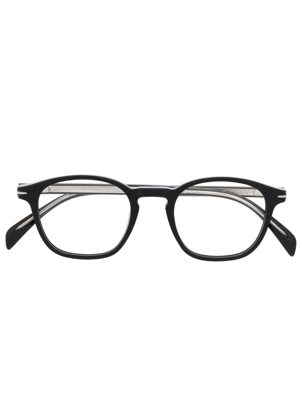 Eyewear by David Beckham Brille mit eckigem Gestell - Schwarz von Eyewear by David Beckham