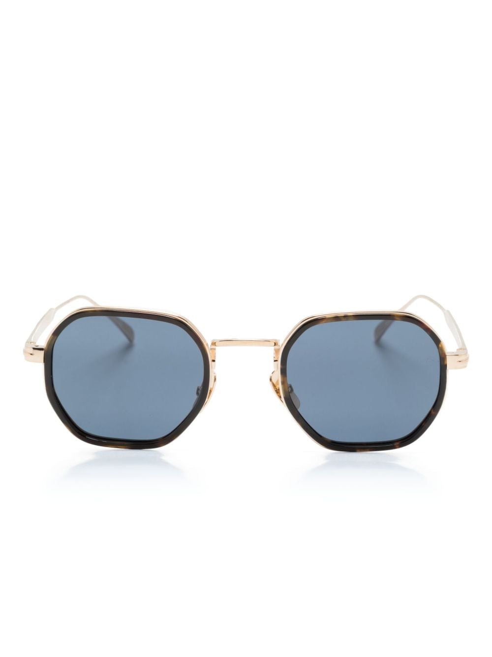 Eyewear by David Beckham DB 1097/S Sonnenbrille mit geometrischem Gestell - Gold von Eyewear by David Beckham