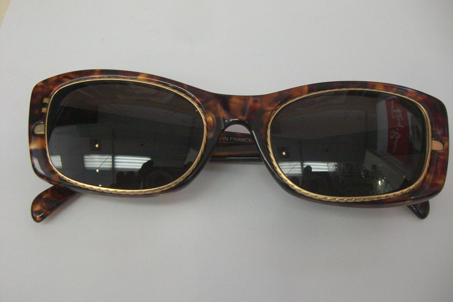 Original Vintage Cateye Carven Paris Made in Fance Sonnenbrille Banjo Schildkröte Original Vintage Cateye Carven Paris Made in Fance Sonnenbrille Banjo Schildkröte von EyewearMart