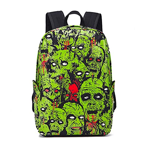 Eysee Segeltuch Rucksack, Daypack, Damen Rucksack, Reisetasche, Schultaschen, Beide Männer und Frauen (Grün) von Eysee
