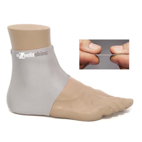 eZeefit Anti-Light-Socken Skins Grau 2 Stück Größe 36-38 von Ezeefit