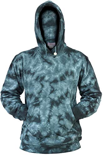 Ezhippie Herren Tie Dye Bunte Hoodie, S von Ezhippie