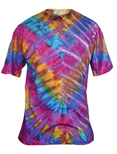 Ezhippie Men's Tie Dye T-Shirt, 15, XL von Ezhippie