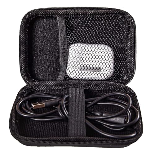 Ezranova Tasche Kompatibel mit Nelko P21 Case, SUPVAN E10/E16 Beschriftungsgerät, für PRT/NIIMBOT D110/Pristar P15 Labeldrucker Mini Bluetooth Handgerät Etikettendrucker Tasche(Schwarz) von Ezranova