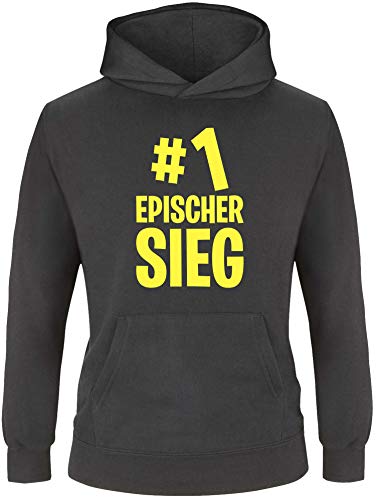 EZYshirt® #1 epischer Sieg Pullover Kinder | Jungen Kapuzenpullover | Hoodie von Ezyshirt