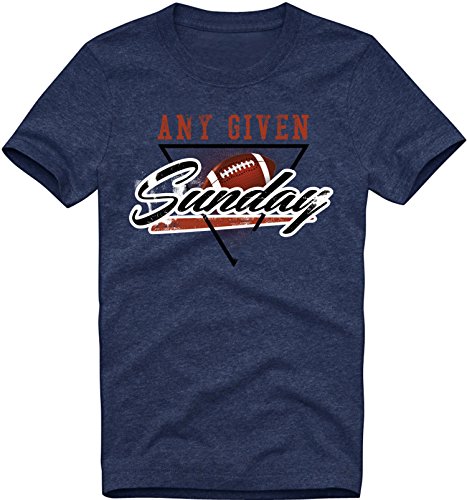 EZYshirt® Any Given Sunday | American Football Herren Organic Cotton Rundhals Premium T-Shirt | Bio Baumwolle von Ezyshirt