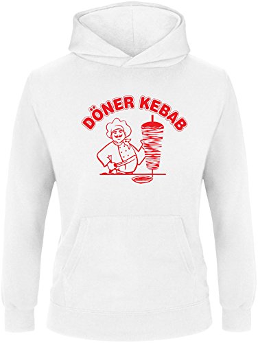 EZYshirt® Döner Kebap Kinder Hoodie | Kinder Kapuzenpullover | Kinder Pullover von Ezyshirt