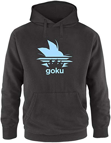 EZYshirt® Goku Pullover Herren | Männer Kapuzenpullover | Hoodie von Ezyshirt