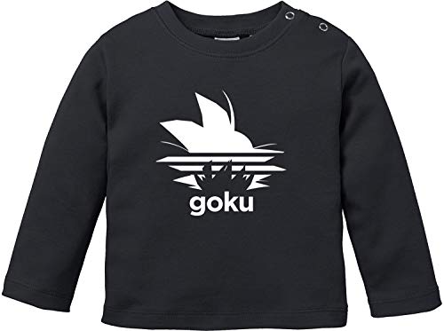 EZYshirt® Goku T-Shirt Baby Langarm Bio Baumwolle von Ezyshirt
