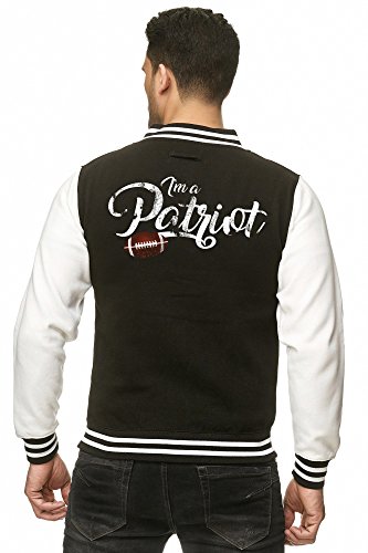 EZYshirt® I'm a Patriot Herren College Jacke von Ezyshirt