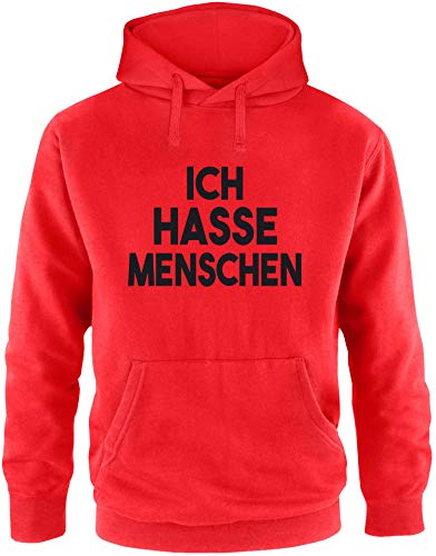 EZYshirt® Ich Hasse Menschen Pullover Herren | Männer Kapuzenpullover | Hoodie von Ezyshirt