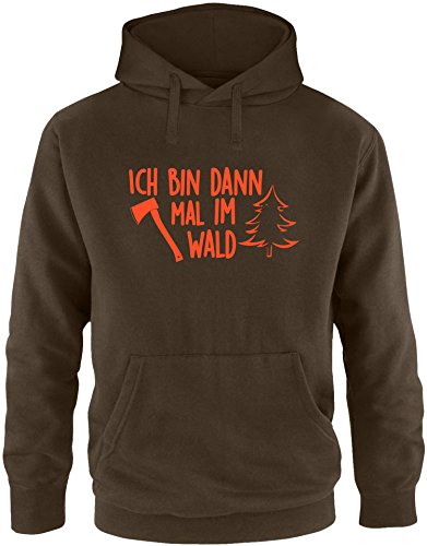 EZYshirt® Ich bin dann mal im Wald Herren Hoodie von Ezyshirt