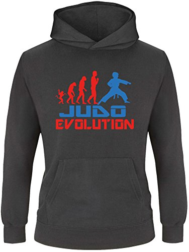 EZYshirt® Judo Evolution Kinder Hoodie von Ezyshirt