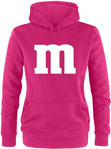 EZYshirt® Karneval & Fasching | Gruppen-Kostüm m Aufdruck Pullover Damen | Frauen Kapuzenpullover | Hoodie von Ezyshirt