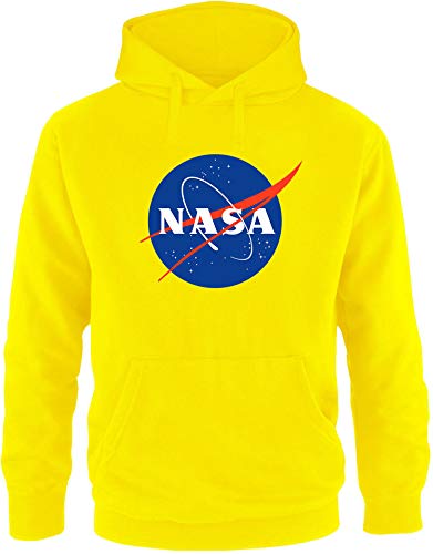 EZYshirt® NASA Official Logo Pullover Herren | Männer Kapuzenpullover | Hoodie von Ezyshirt