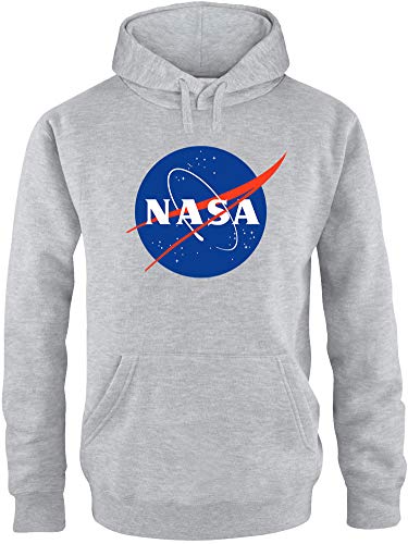 EZYshirt® NASA Official Logo Pullover Herren | Männer Kapuzenpullover | Hoodie von Ezyshirt