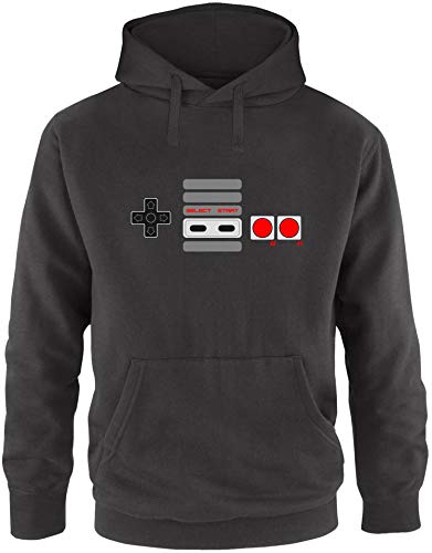 EZYshirt® NES Controller Pullover Herren | Männer Kapuzenpullover | Hoodie von Ezyshirt