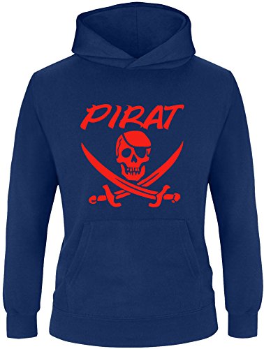 EZYshirt® Pirat Kinder Hoodie von Ezyshirt