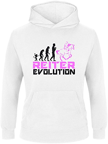 EZYshirt® Reiter Evolution Kinder Hoodie von Ezyshirt