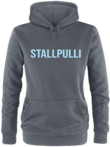 EZYshirt® Stallpulli Pferde Pullover Damen | Frauen Kapuzenpullover | Hoodie von Ezyshirt