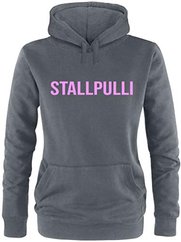 EZYshirt® Stallpulli Pferde Pullover Damen | Frauen Kapuzenpullover | Hoodie von Ezyshirt