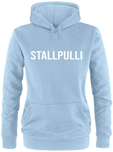 EZYshirt® Stallpulli Pferde Pullover Damen | Frauen Kapuzenpullover | Hoodie von Ezyshirt