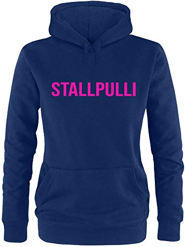 EZYshirt® Stallpulli Pferde Pullover Damen | Frauen Kapuzenpullover | Hoodie von Ezyshirt