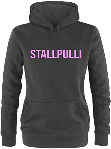 EZYshirt® Stallpulli Pferde Pullover Damen | Frauen Kapuzenpullover | Hoodie von Ezyshirt