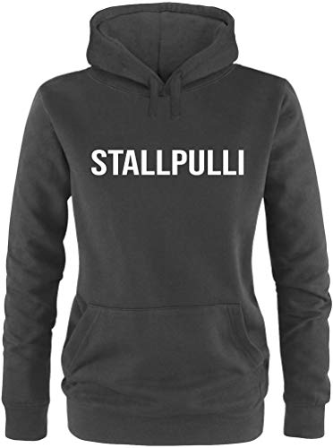 EZYshirt® Stallpulli Pferde Pullover Damen | Frauen Kapuzenpullover | Hoodie von Ezyshirt