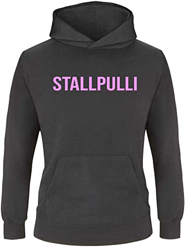 EZYshirt® Stallpulli Pferde Pullover Kinder | Mädchen Kapuzenpullover | Hoodie von Ezyshirt