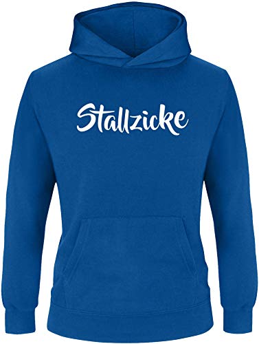 EZYshirt® Stallzicke Pferde Pullover Kinder | Mädchen Kapuzenpullover | Hoodie von Ezyshirt
