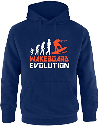 EZYshirt® Wakeboard Evolution Herren Hoodie von Ezyshirt