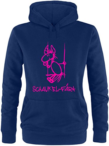 EZYshirt Schaukel Färt Damen Hoodie von Ezyshirt