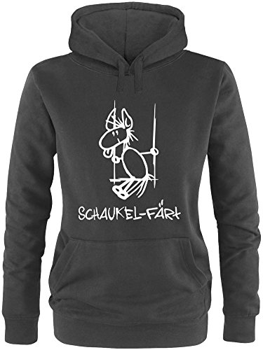 EZYshirt Schaukel Färt Damen Hoodie von Ezyshirt