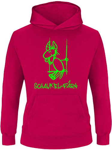 EZYshirt Schaukel Färt Kinder Hoodie Kapuzenpullover von Ezyshirt